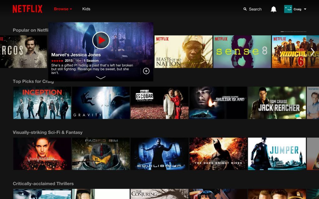 Netflix-Screenshot