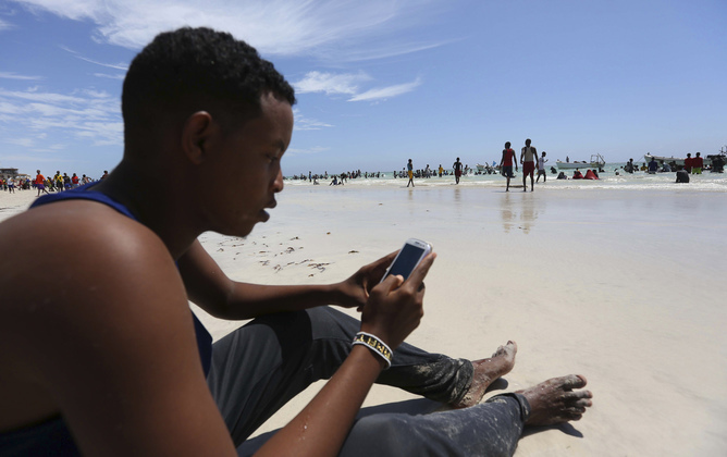 Africa faces high data costs but it does not deter Africans from using the internet. Reuters/Feisal Omar