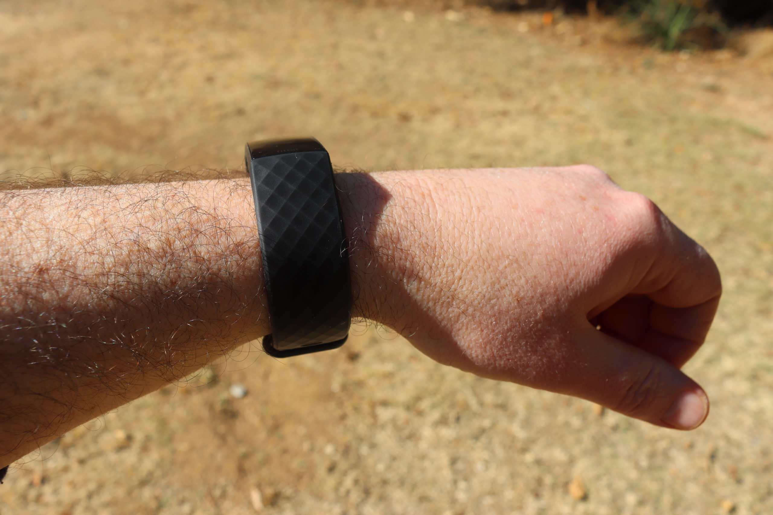 fitbit charge 4 on wrist