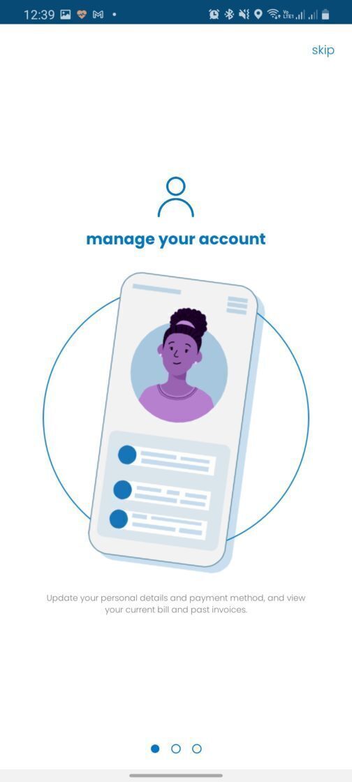 Rain finally launches an app to easily access account and datause » Stuff