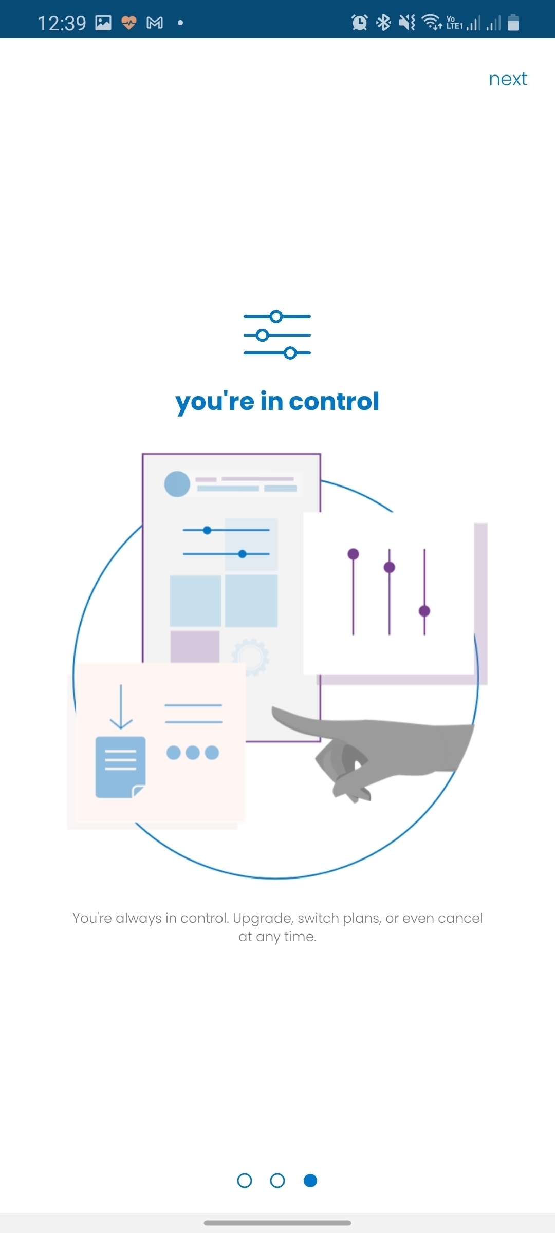 Rain finally launches an app to easily access account and datause » Stuff