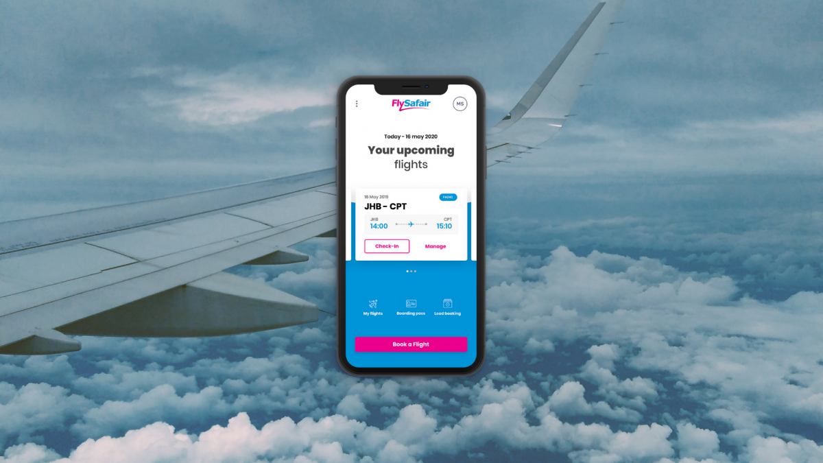 FlySafair Launches A New App For Flight Bookings, Notouch Checkin
