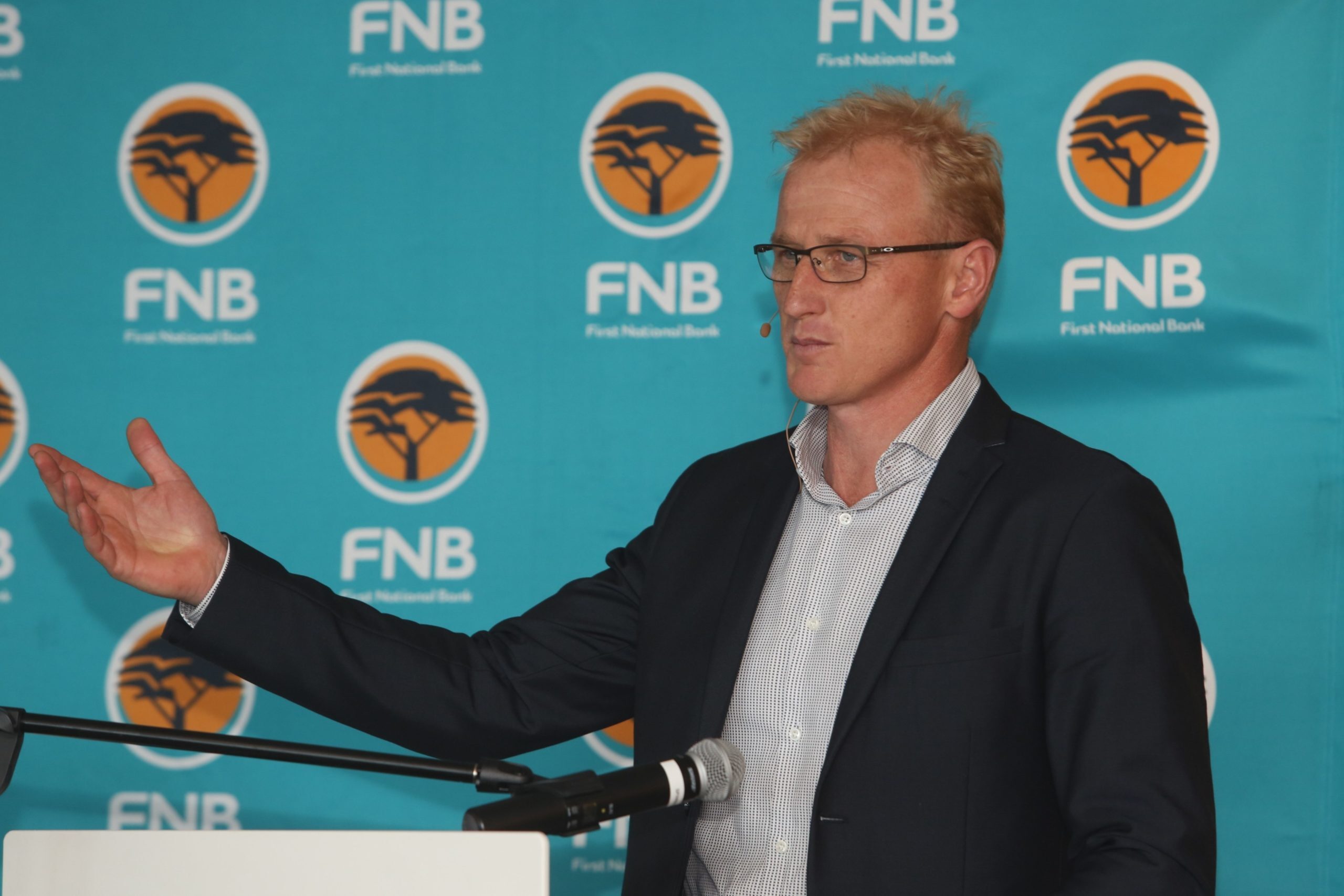 "Behold the myriad ways to pay" - FNB CEO Jacques Cilliers (He didn't actually say that)