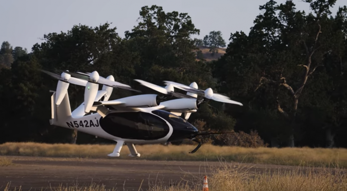 Joby Aviation's Electric Flying Taxi Has Completed A 240km Test-flight ...