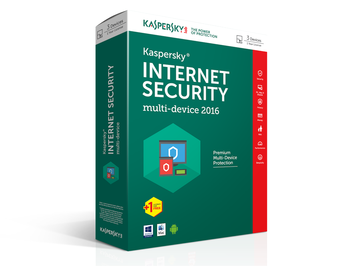 Kaspersky Internet Security -multi-device 2016