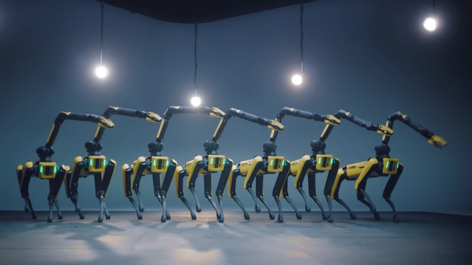 Boston Dynamics Spot dance