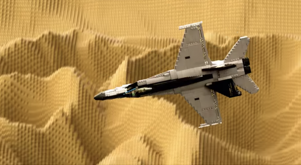 Lego Top Gun pilots