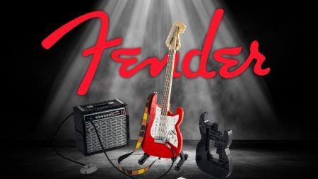 Lego Fender Stratocaster