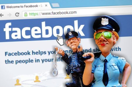Facebook police online hate