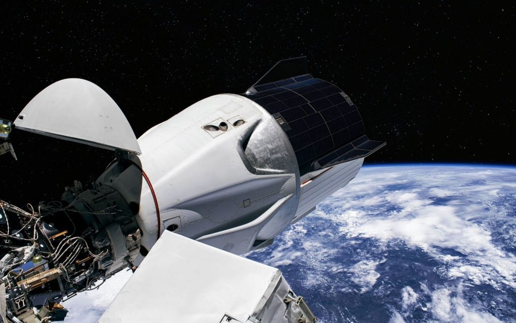 NASA SpaceX docked