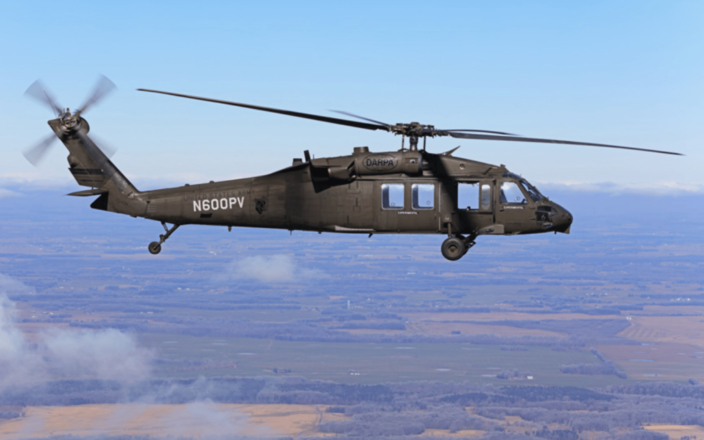 Autonomous DARPA Black Hawk
