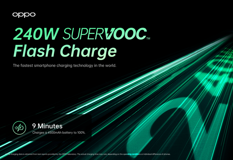 Oppo fast charge