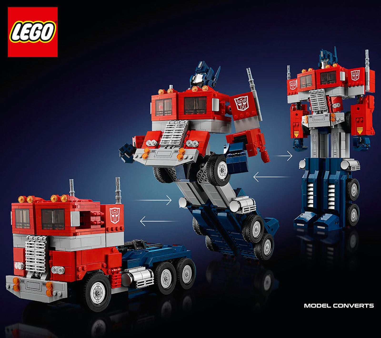 LEGO Optimus Prime - 'transformable'