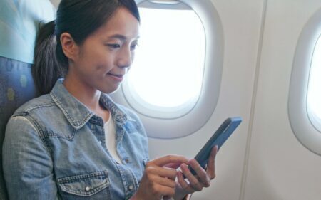 plane mode smartphone