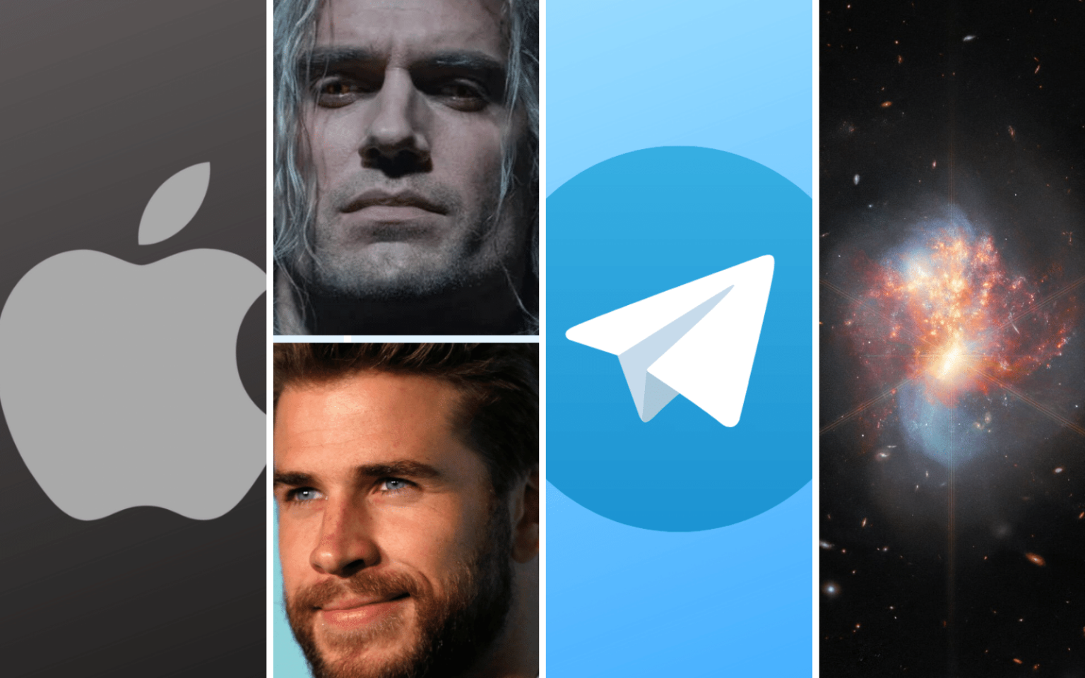 Light Start Apple The Witcher Telegram galaxy