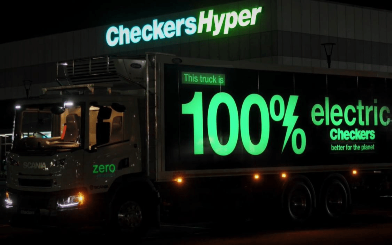 Checkers Shoprite Scania EV