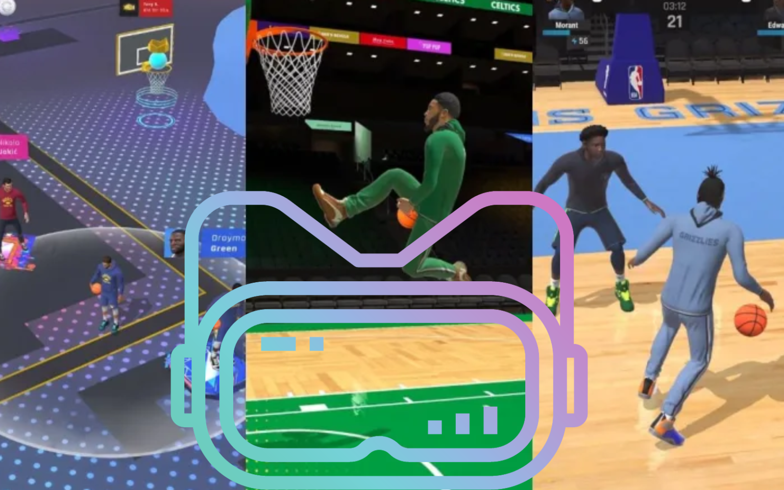 NBA All-World AR launch.