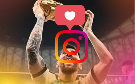 Lionel Messi on Instagram.