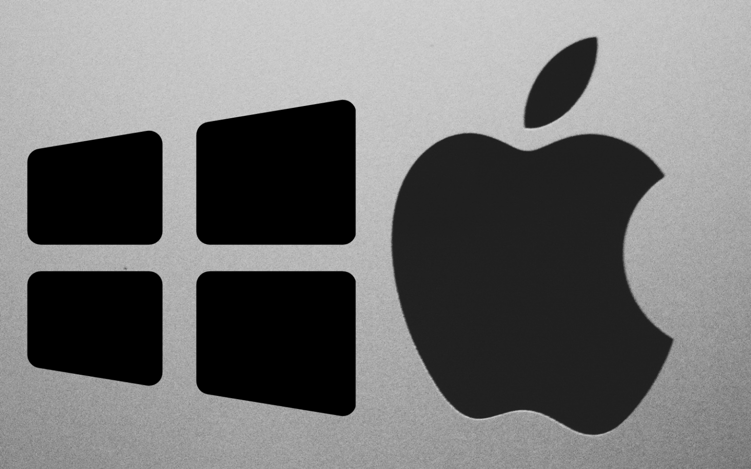 Microsoft and Apple.