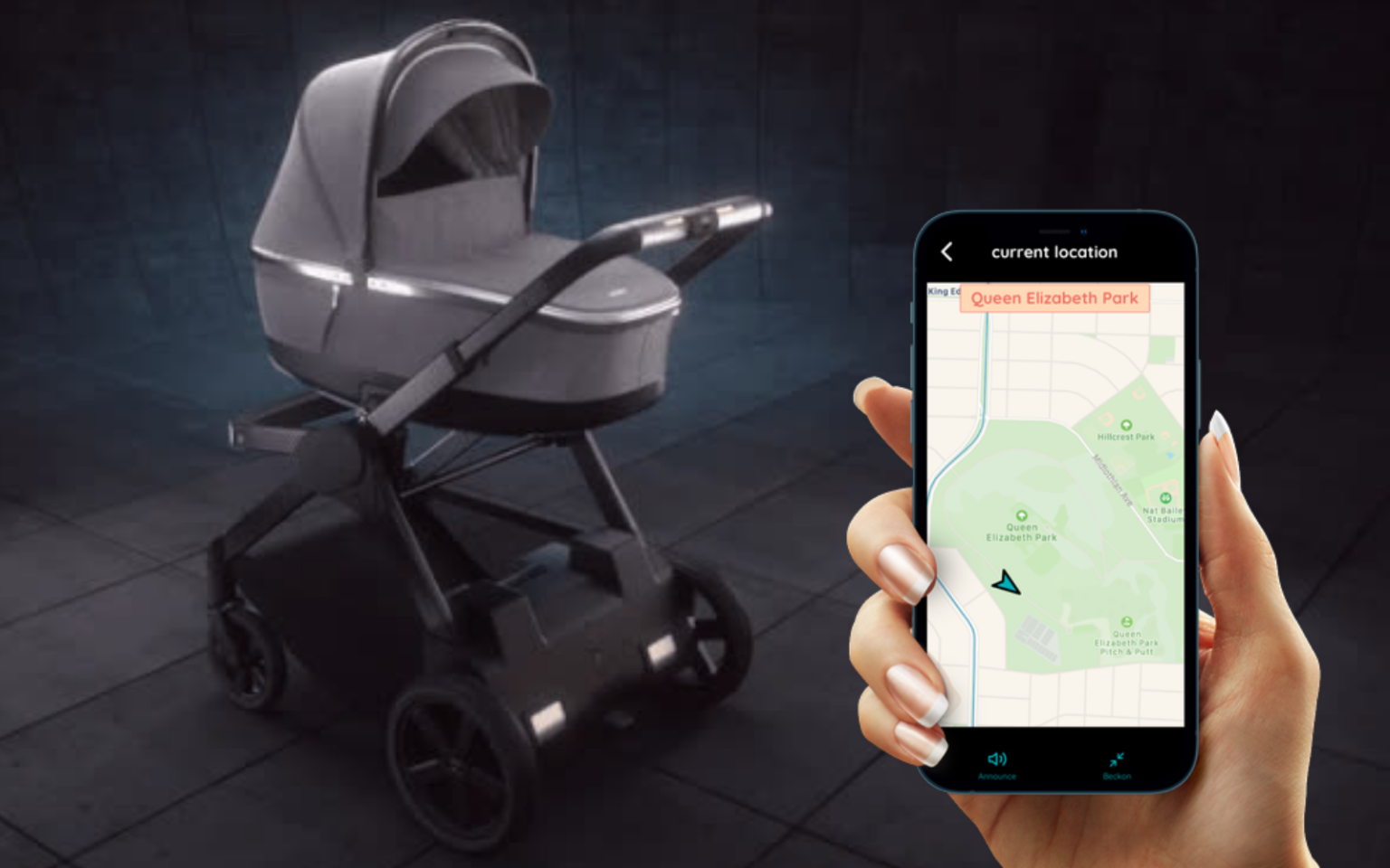 Glüxkind Ella smart stroller