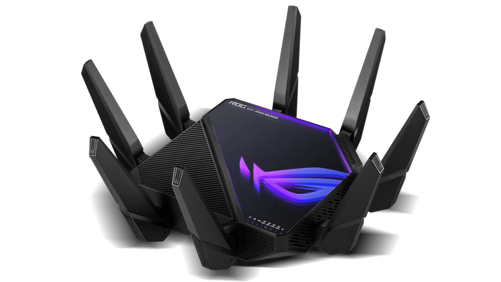 the Asus ROG Rapture GT-AXE16000 router