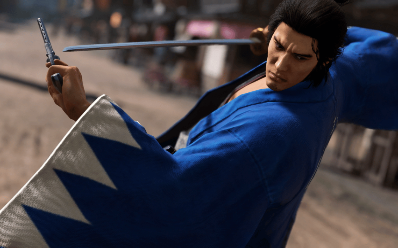 Sakamoto Ryoma in Like a Dragon: Ishin!