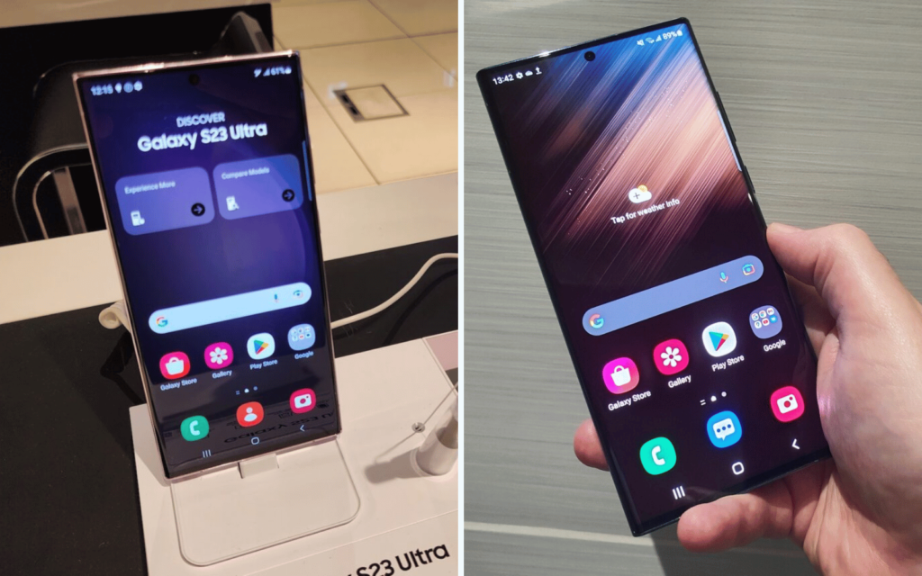 Samsung Galaxy S23 Ultra Comparison