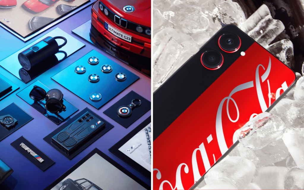 BMW and Coke smartphones