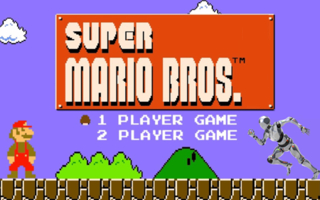 Super Mario Bros MarioGPT header