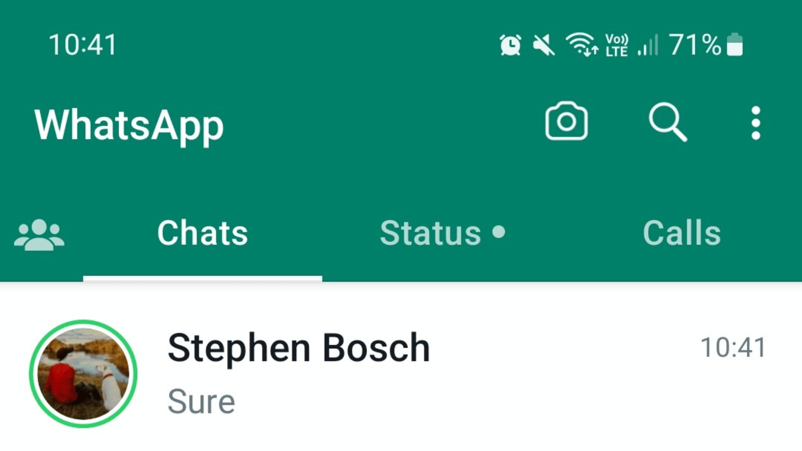 WhatsApp Status Update 