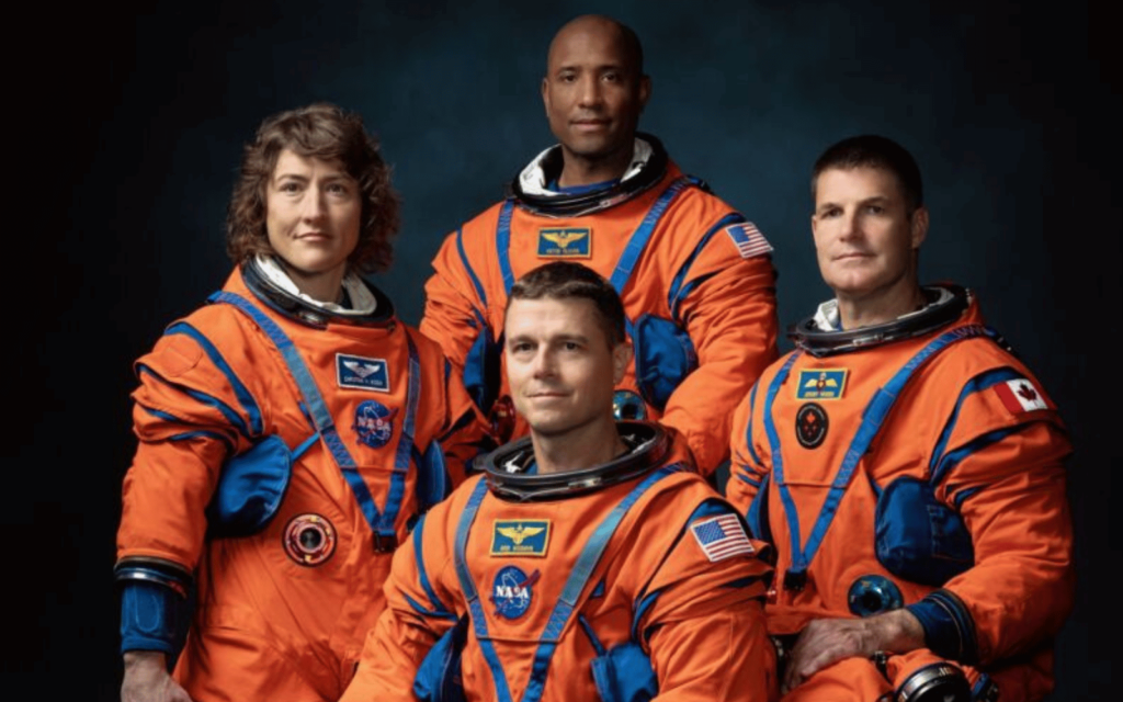 Artemis II crew Astronauts