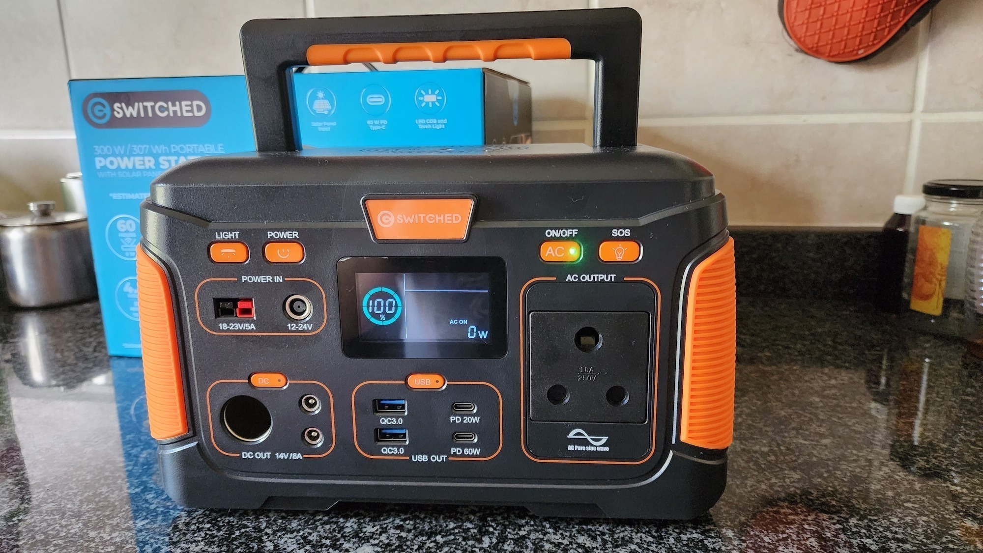 Switched 300W/307Wh Portable Power Station Review - A Different Kind Of  Orange Box - Stuff South Africa