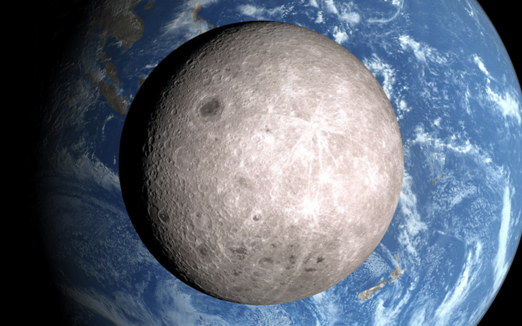 The far side of the Moon is an attractive place to carry out astronomy. NASA / Ernie Wright