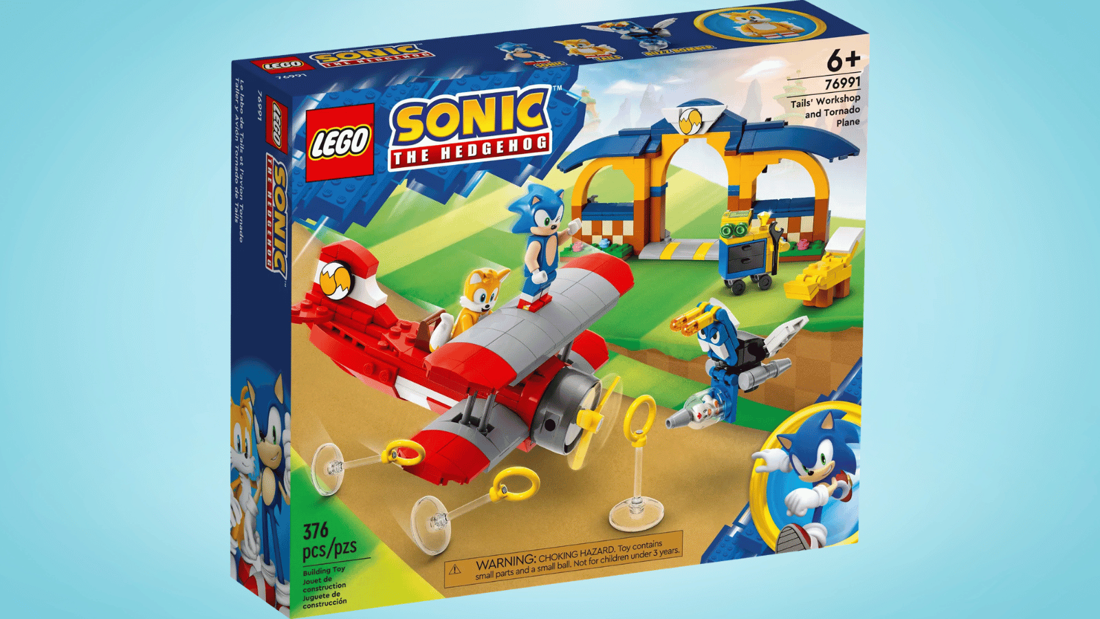 Sonic Tail’s Workshop and Tornado Plane