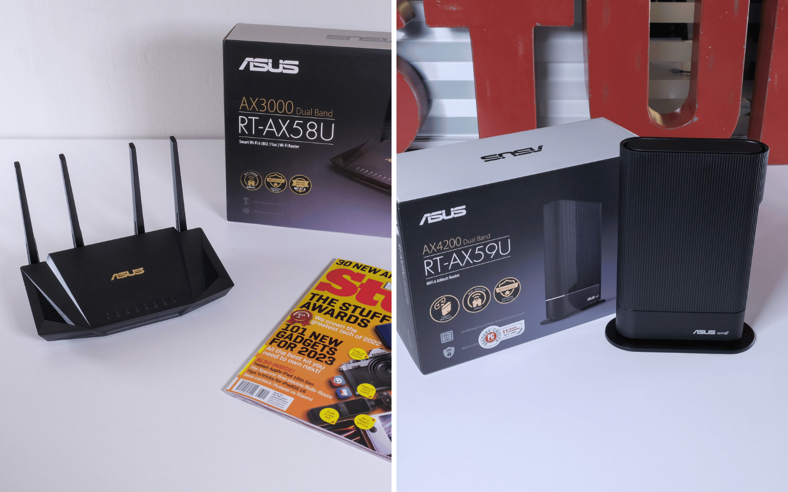 ASUS Routeur WiFi Dual-Band RT-AX58U WiFi 6