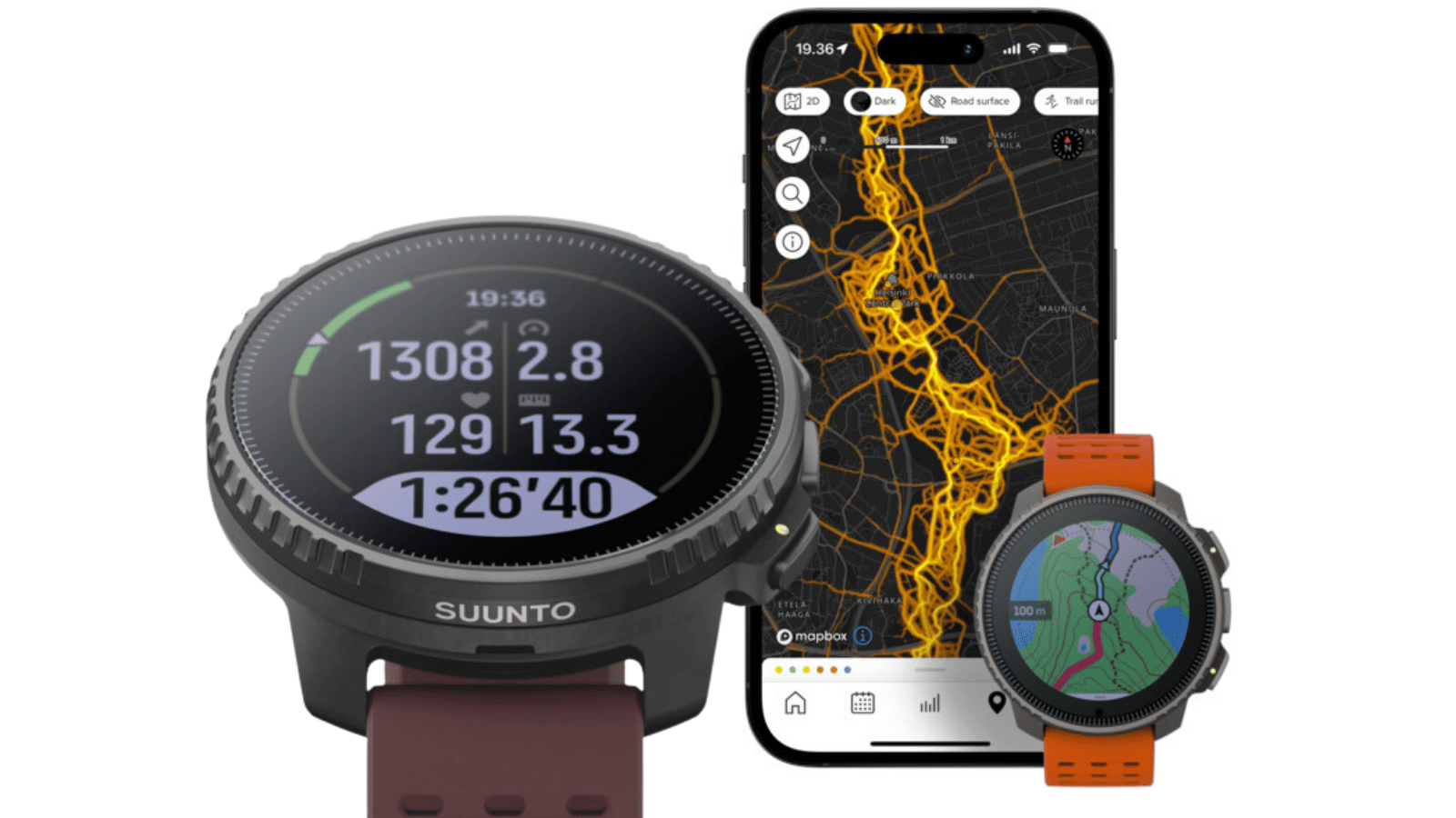  SUUNTO Vertical: Adventure GPS Watch, Large