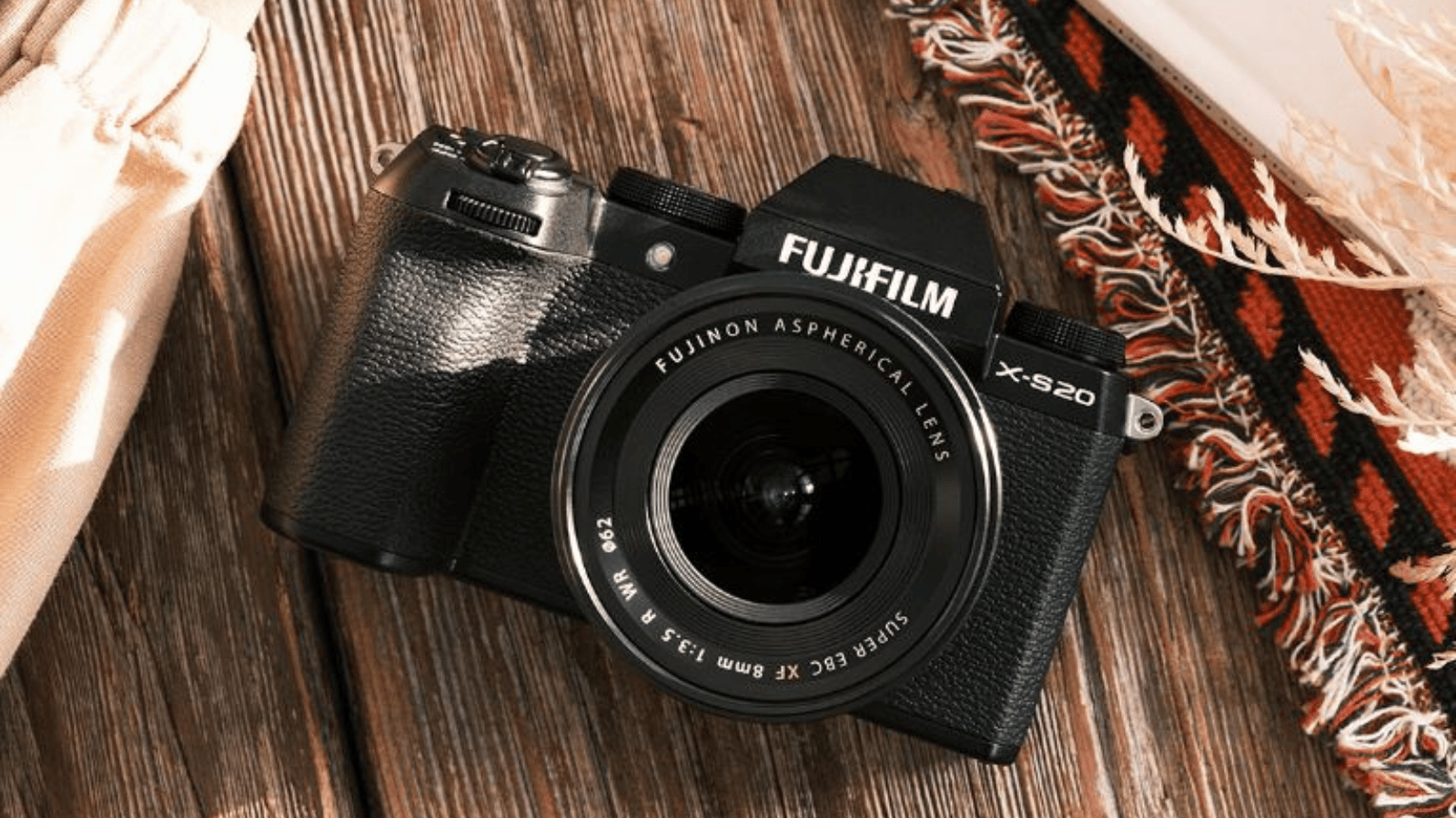 Fujifilm X-S20 mirrorless camera