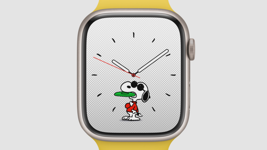 Apple watchOS 10 Snoopy