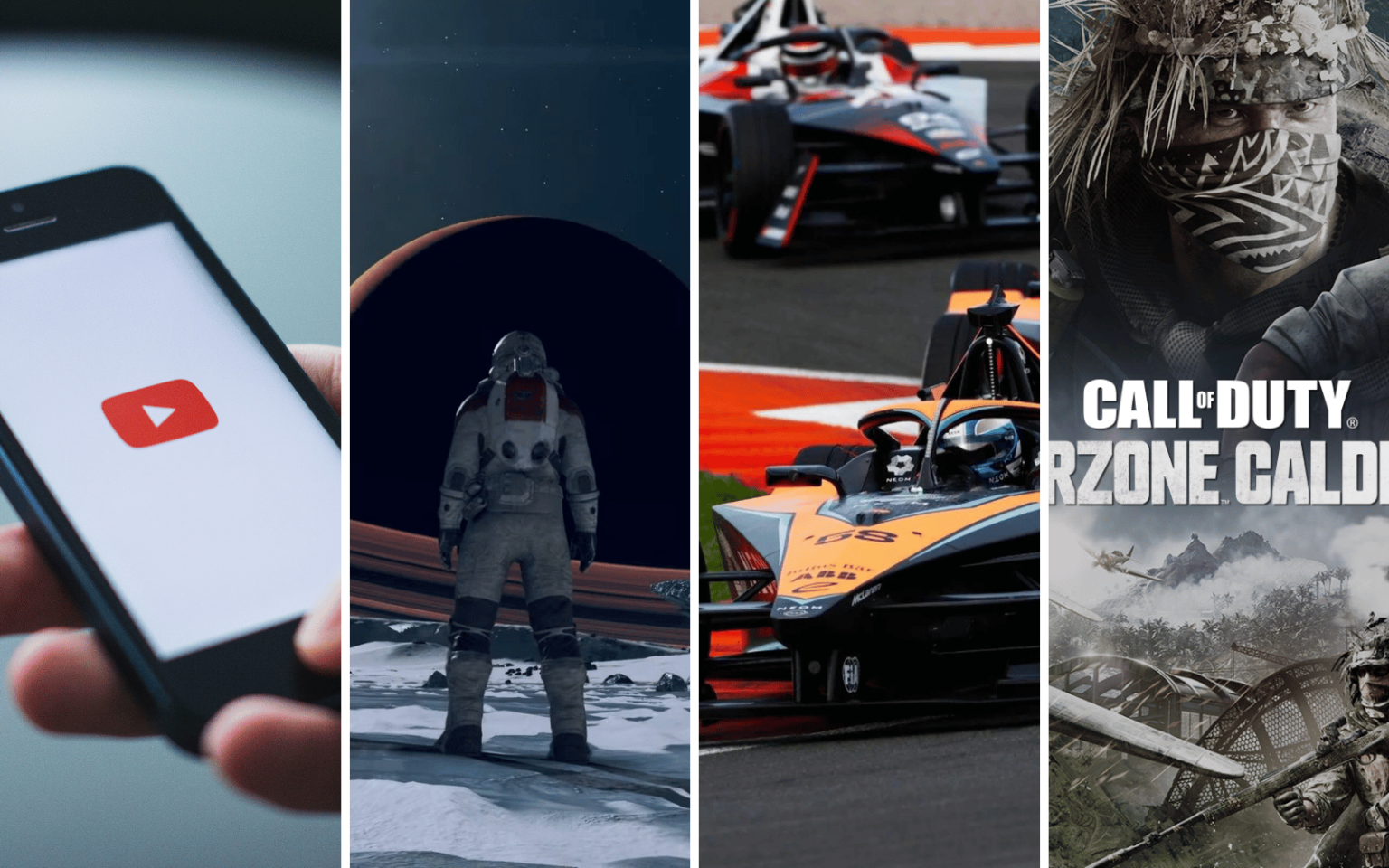 Light Start: YouTube, Starfield, Formula E, Warzone