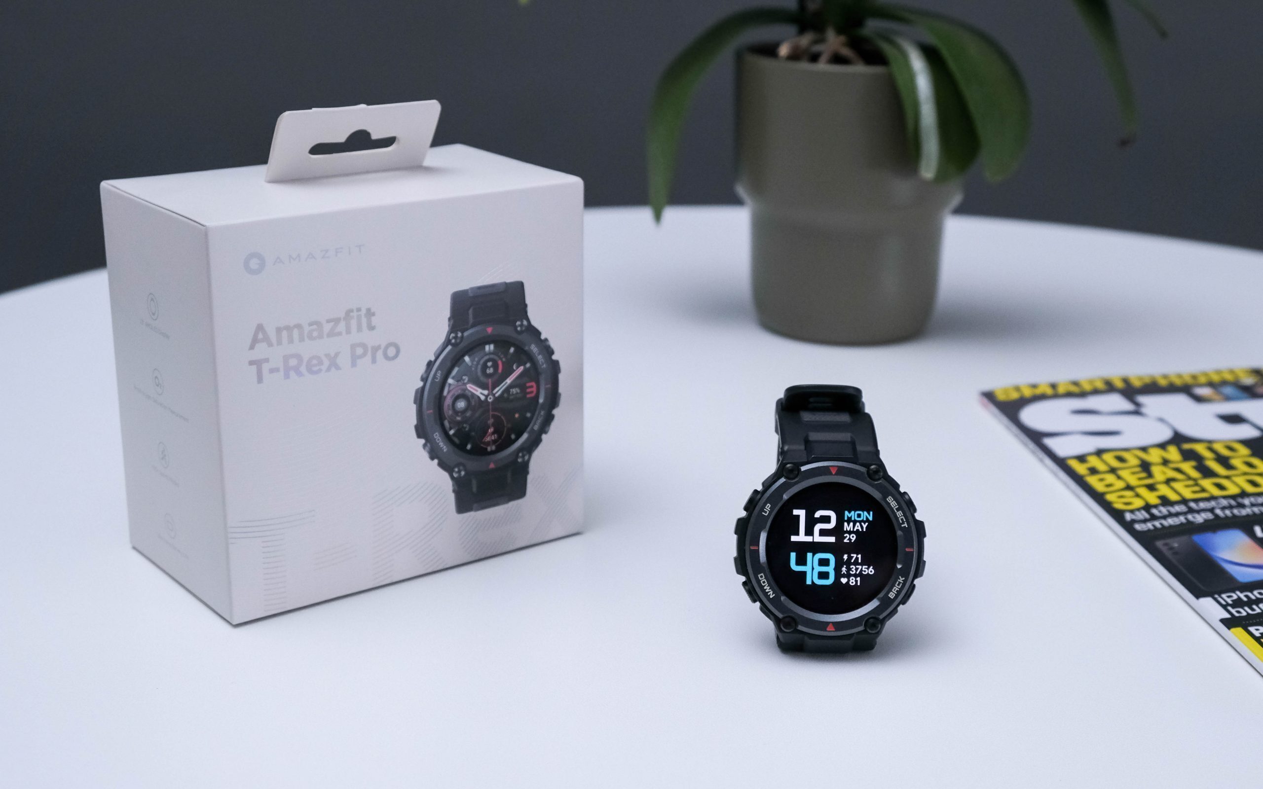 Amazfit T-Rex Pro - Military Grade Smartwatch and Activity Tracker 