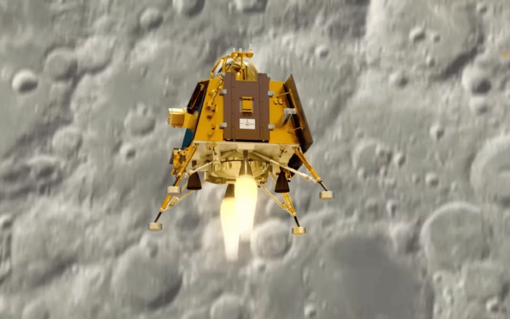 Chandrayaan-3 header (Moon)