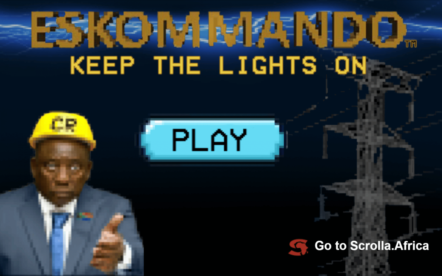 Eskommando header - Cyril wants you