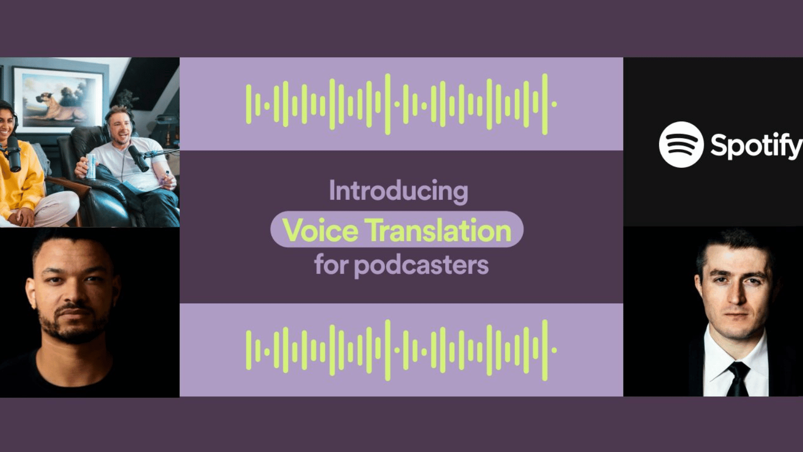 Spotify AI voice translation (LS: ChatGPT)