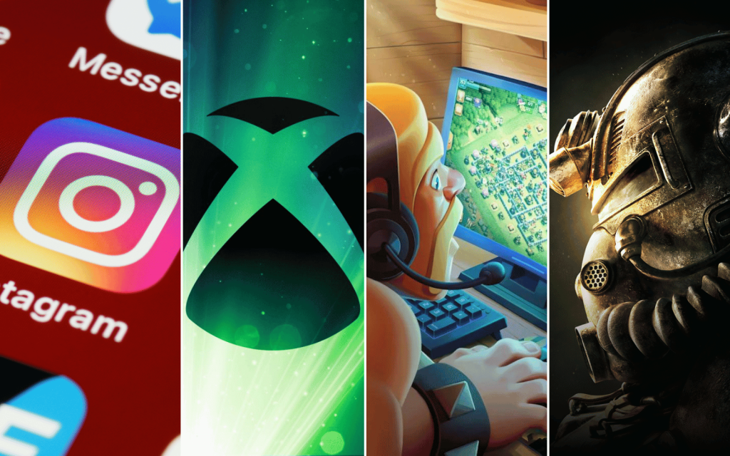 Light Start Instagram, Xbox, Google Play Games, Fallout series