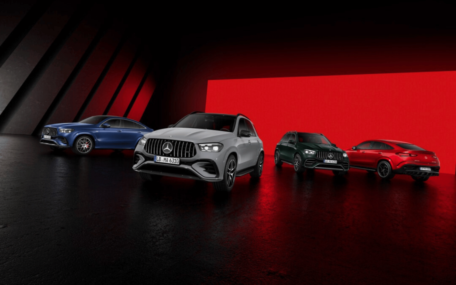 Merc AMG GLE Lineup