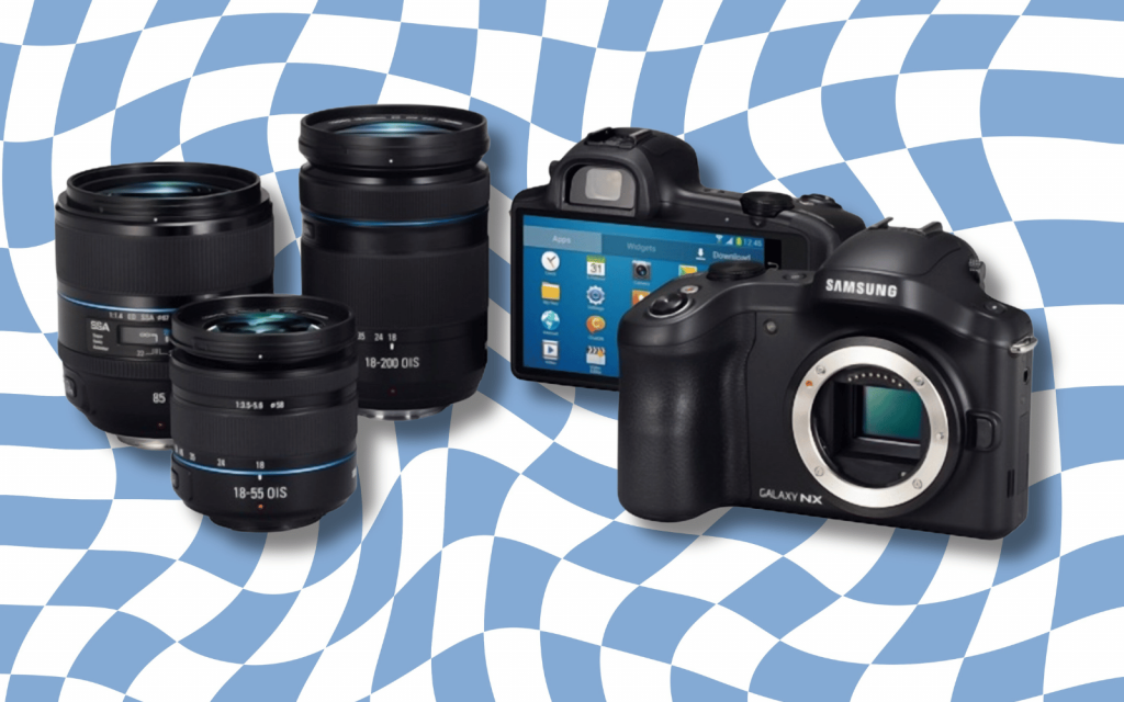 The Samsung Galaxy NX Android camera system