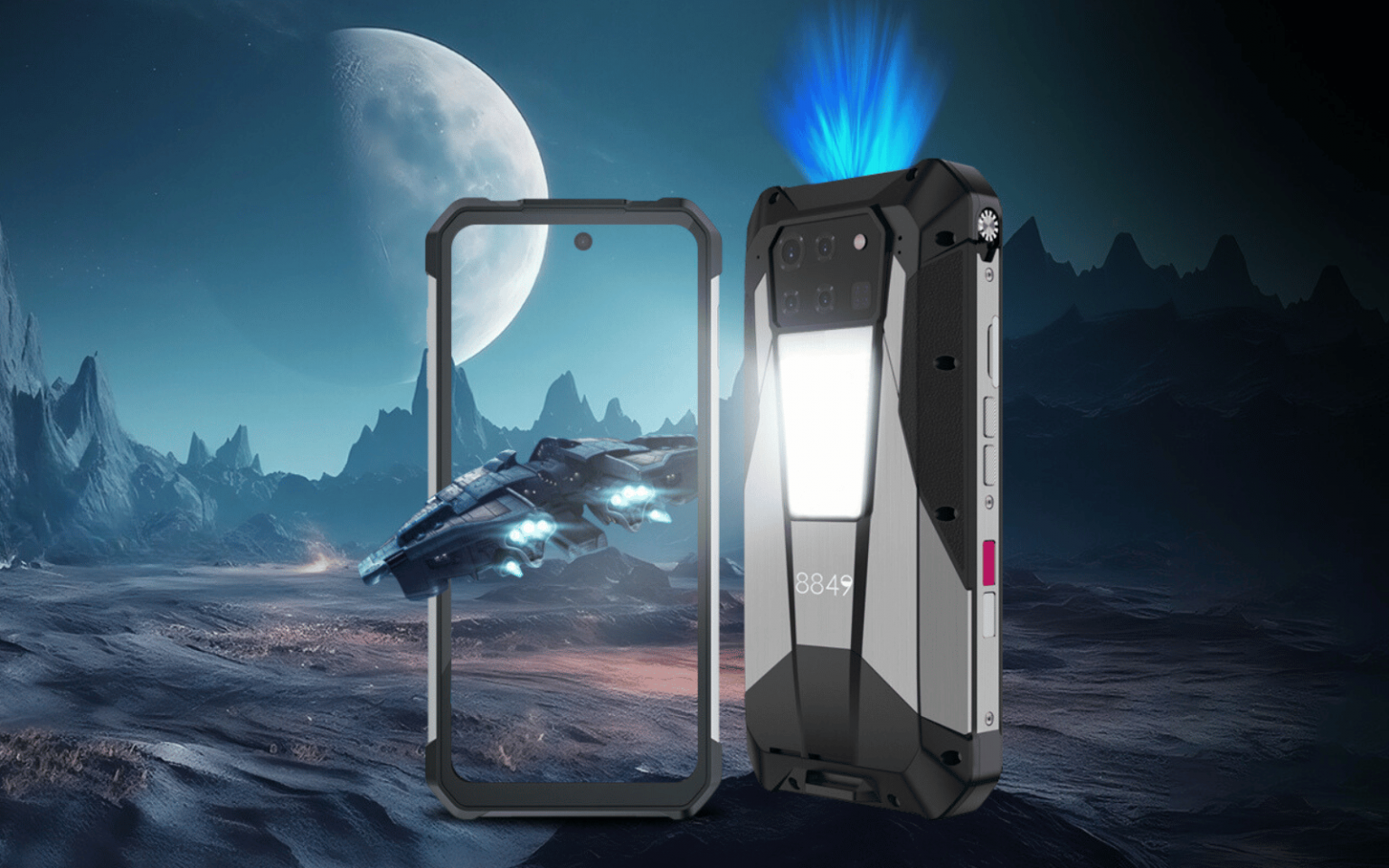 The Unihertz 8849 Tank 3 Pro smartphone