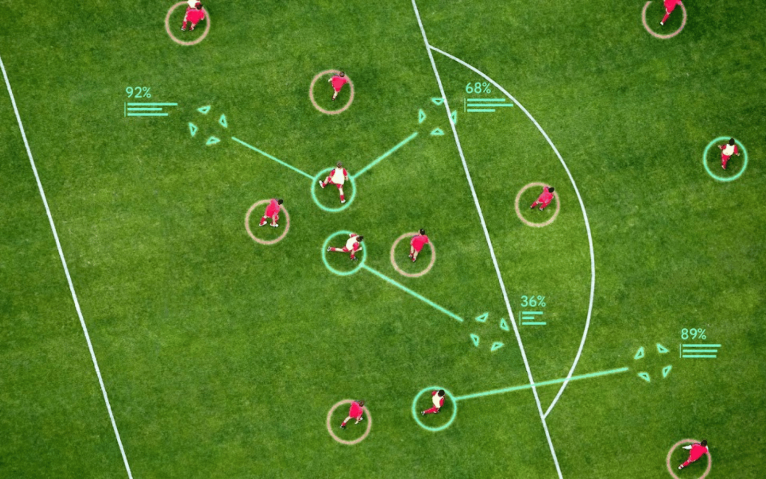 Football AI header (Google DeepMind)