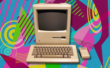 The first Apple Macintosh
