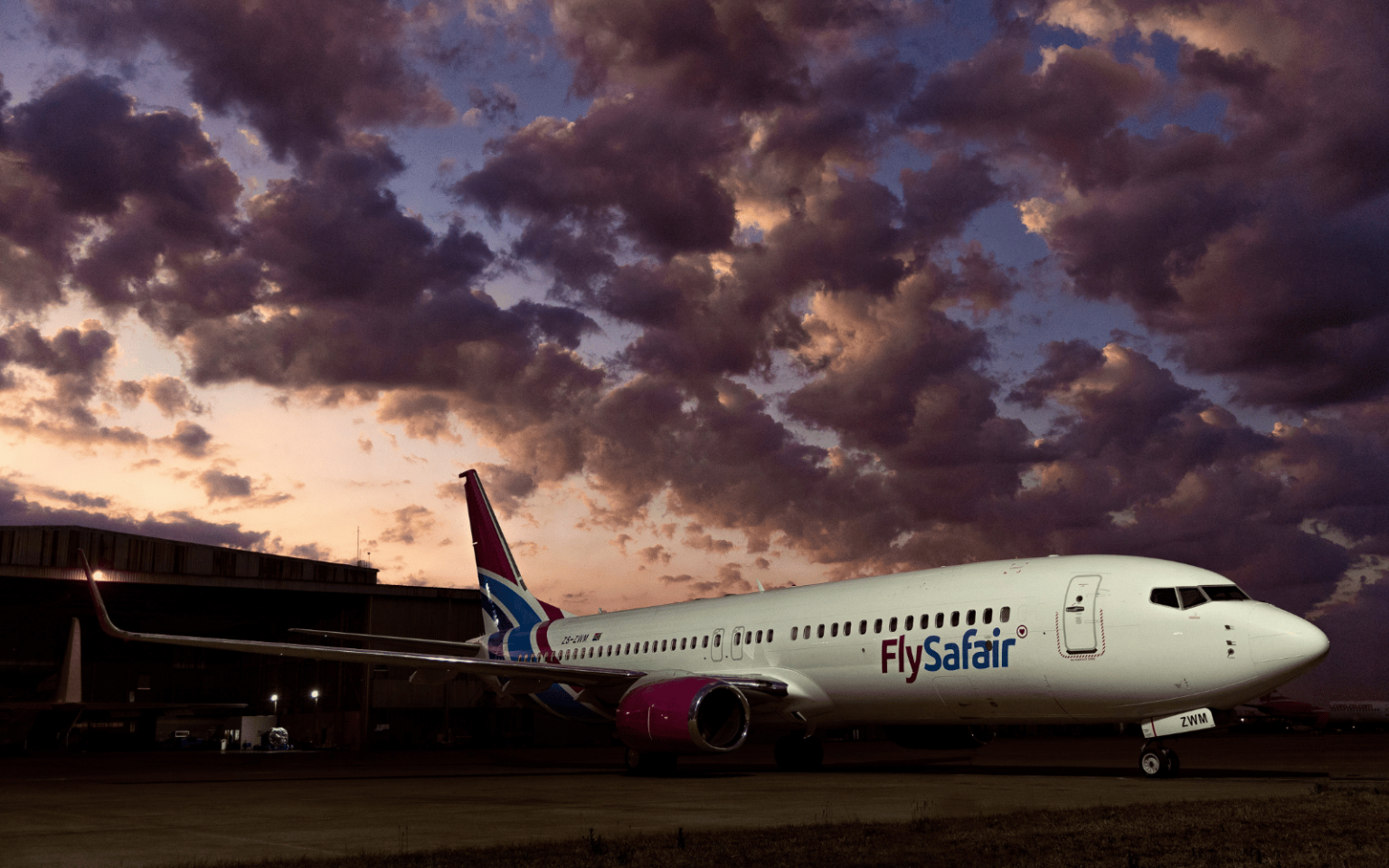 Flysafair plane header